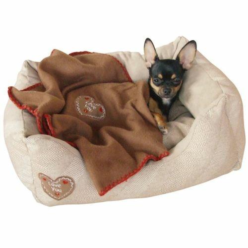 Kerbl Cuccia per Cani Love You 47x37x11 cm Beige 81231 - 2