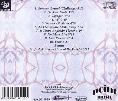 Fear - CD Audio di Insania - 2