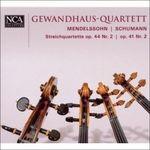 Quartetto per archi op.44 n.2 - SuperAudio CD di Felix Mendelssohn-Bartholdy,Gewandhaus Quartett Lipsia