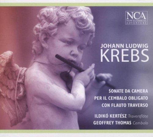Sonate da camera per cembalo obbligato e flauto traverso - CD Audio di Johann Ludwig Krebs