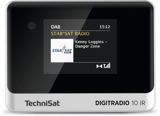 TechniSat DIGITRADIO 10 IR Internet Digitale Nero, Argento - 3
