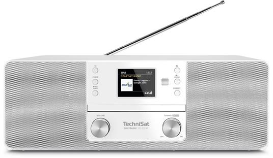 TechniSat 370 CD BT Personale Analogico e digitale Bianco