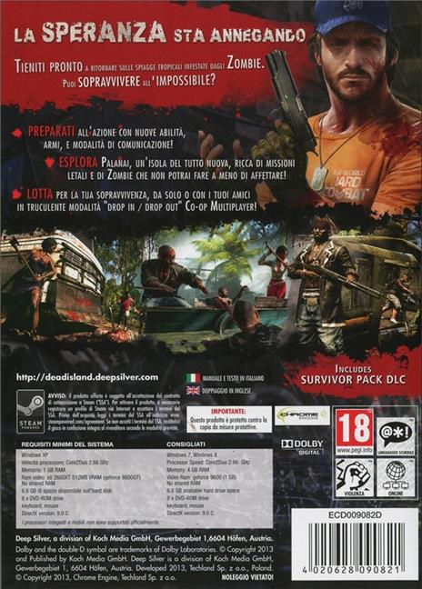 Dead Island Riptide Preorder Ed. - PC - 11