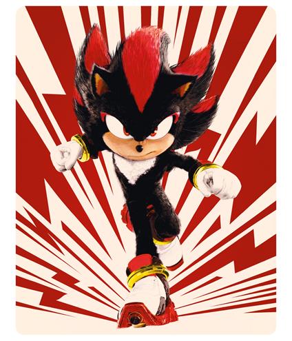 Sonic 3 (4K Ultra Hd+Blu-Ray) (Steelbook Rosso) di Jeff Fowler - Blu-ray + Blu-ray Ultra HD 4K