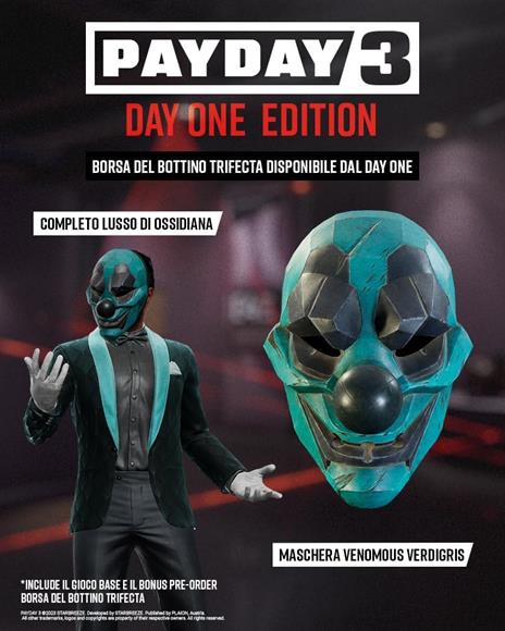 PAYDAY 3 Day One Edition - PS5 - 2