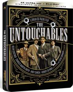 Film Gli Intoccabili (Steelbook) (4K Ultra HD + Blu-ray) Brian De Palma
