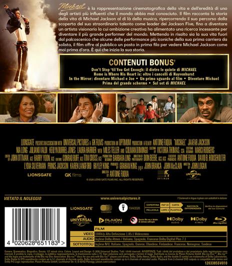 Michael<span>.</span> 20260805 di Antoine Fuqua - Blu-ray - 2