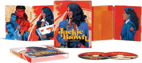 Jackie Brown. Steelbook (Blu-ray + Blu-ray Ultra HD 4K) di Quentin Tarantino - Blu-ray + Blu-ray Ultra HD 4K - 2
