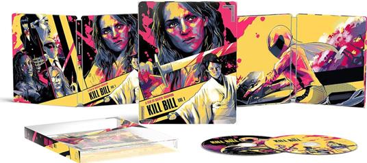 Kill Bill vol. 1. Steelbook (Blu-ray + Blu-ray Ultra HD 4K) di Quentin Tarantino - Blu-ray + Blu-ray Ultra HD 4K