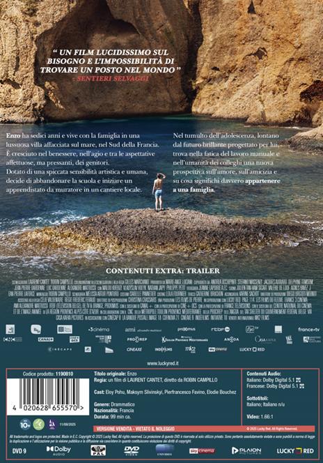 Enzo di Robin Campillo - DVD - 2