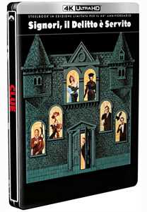 Film Signori il delitto è servito. Steelbook (Blu-ray + Blu-ray Ultra HD 4K) Jonathan Lynn