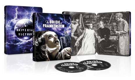 La Moglie Di Frankenstein. Steelbook (Blu-ray + Blu-ray Ultra HD 4K) di James Whale - Blu-ray + Blu-ray Ultra HD 4K - 2