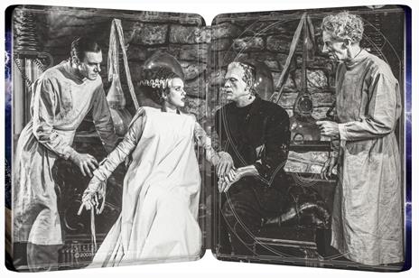 La Moglie Di Frankenstein. Steelbook (Blu-ray + Blu-ray Ultra HD 4K) di James Whale - Blu-ray + Blu-ray Ultra HD 4K - 4