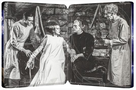 La Moglie Di Frankenstein. Steelbook (Blu-ray + Blu-ray Ultra HD 4K) di James Whale - Blu-ray + Blu-ray Ultra HD 4K - 4