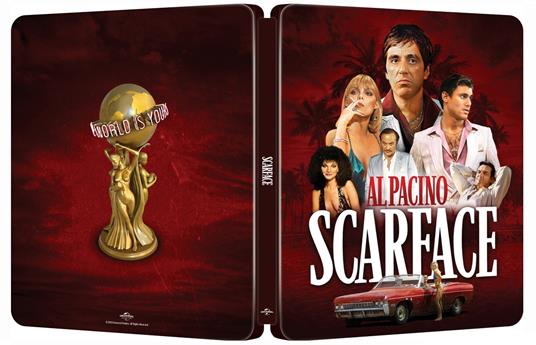 Scarface. Steelbook (Blu-ray + Blu-ray Ultra HD 4K) di Brian De Palma - Blu-ray + Blu-ray Ultra HD 4K - 2