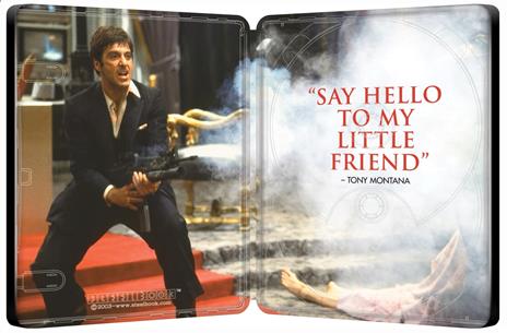 Scarface. Steelbook (Blu-ray + Blu-ray Ultra HD 4K) di Brian De Palma - Blu-ray + Blu-ray Ultra HD 4K - 3