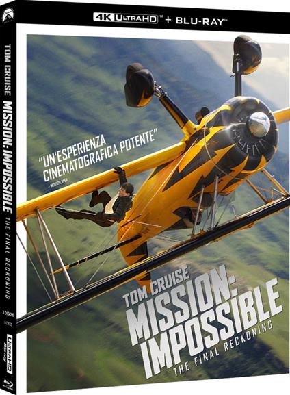 Mission: Impossible. The Final Reckoning (Blu-ray + Blu-ray Ultra HD 4K) di Christopher McQuarrie - Blu-ray + Blu-ray Ultra HD 4K