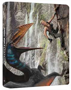 Film Jurassic World. La Rinascita. Steelbook (Blu-ray + Blu-ray Ultra HD 4K) Gareth Edwards