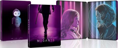 Megan 2.0 (Steelbook) (4K Ultra Hd+Blu-ray) di Gerard Johnstone - Blu-ray + Blu-ray Ultra HD 4K