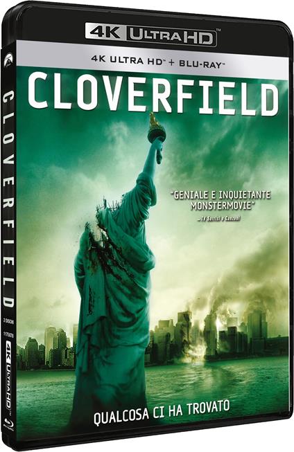 Cloverfield (4K Ultra Hd+Blu-Ray) di Matt Reeves - Blu-ray + Blu-ray Ultra HD 4K
