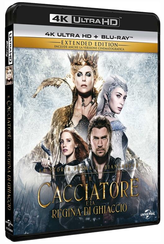 Il Cacciatore E La Regina Di Ghiaccio (Blu-ray + Blu-ray Ultra HD 4K) di Cedric Nicolas-Troyan - Blu-ray + Blu-ray Ultra HD 4K