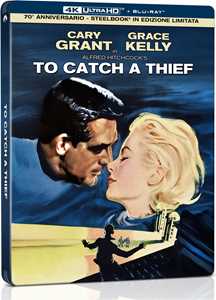 Film Caccia Al Ladro (Edizione Steelbook 70 Anniversario) (4K Ultra Hd+Blu-Ray) Alfred Hitchcock