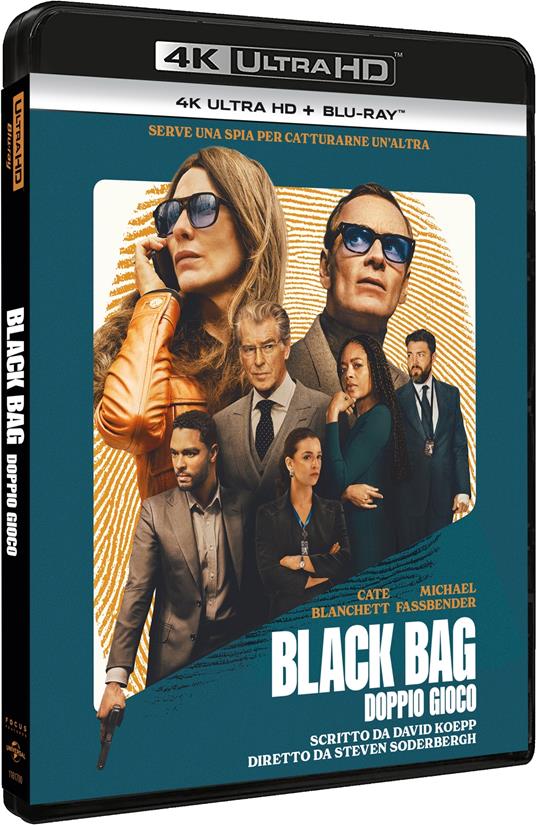 Black Bag - Doppio Gioco (4K Ultra Hd+Blu-Ray) di Steven Soderbergh - Blu-ray + Blu-ray Ultra HD 4K