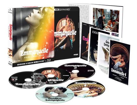 Emmanuelle Film Collection (Blu-ray + Blu-ray Ultra HD 4K) - Blu-ray + Blu-ray Ultra HD 4K