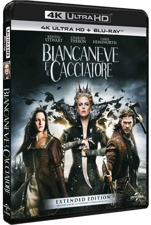 Biancaneve E Il Cacciatore (Blu-ray + Blu-ray Ultra HD 4K) di Rupert Sanders - Blu-ray + Blu-ray Ultra HD 4K