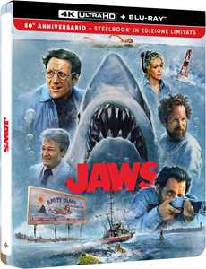 Film Lo squalo (Collector's Edition 50 Anniversario) (4K Ultra Hd+Blu-Ray) Steven Spielberg