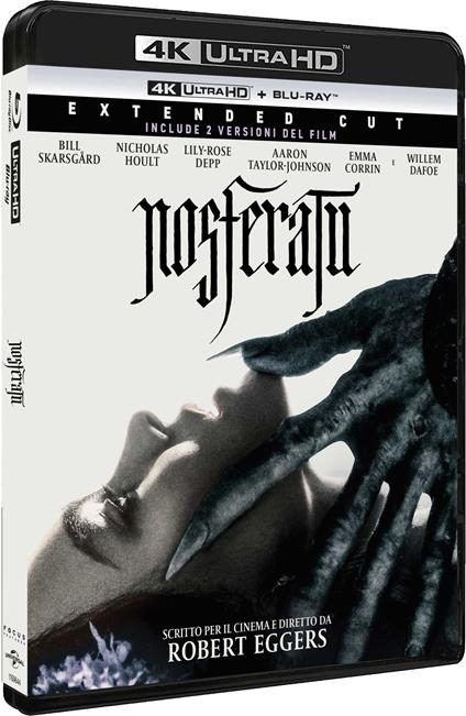 Nosferatu (Blu-ray + Blu-ray Ultra HD 4K) di Robert Eggers - Blu-ray + Blu-ray Ultra HD 4K