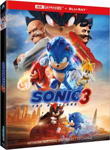Film Sonic 3 (4K Ultra Hd+Blu-Ray) Jeff Fowler