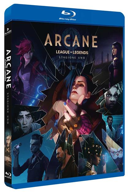 Arcane: League Of Legends - Stagione 01 (3 Blu-Ray) di Pascal Charrue - Blu-ray