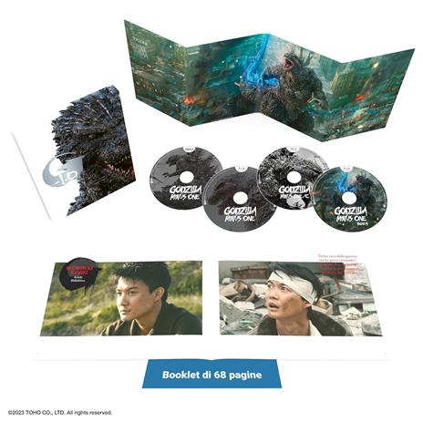 Godzilla Minus One. Steelbook (Blu-ray + Blu-ray Ultra HD 4K) di Takashi Yamazaki - Blu-ray + Blu-ray Ultra HD 4K