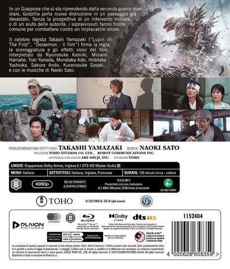 Godzilla Minus One (Blu-ray) di Takashi Yamazaki - Blu-ray - 2