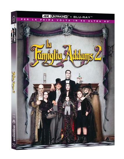 La famiglia Addams 2 (Blu-ray + Blu-ray Ultra HD 4K) di Barry Sonnenfeld - Blu-ray + Blu-ray Ultra HD 4K