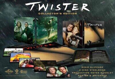 Twister (Steelbook) (4K Ultra Hd+Blu-Ray) di Jan De Bont - Blu-ray + Blu-ray Ultra HD 4K