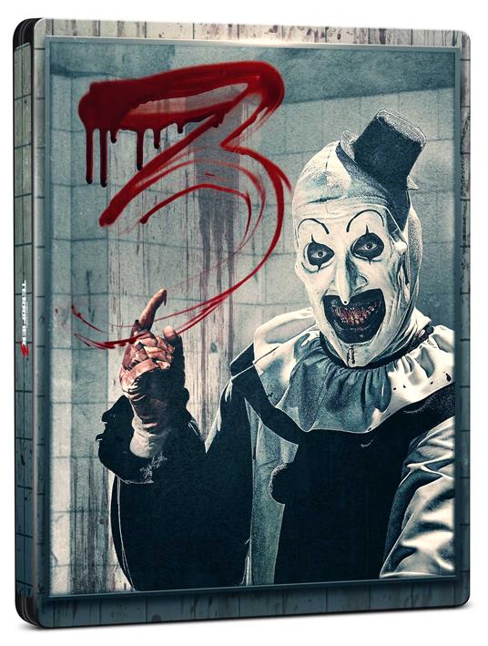 Terrifier 3 - Limited Edition (Blu-ray + Blu-ray Ultra HD 4K - SteelBook) di Damien Leone - Blu-ray + Blu-ray Ultra HD 4K