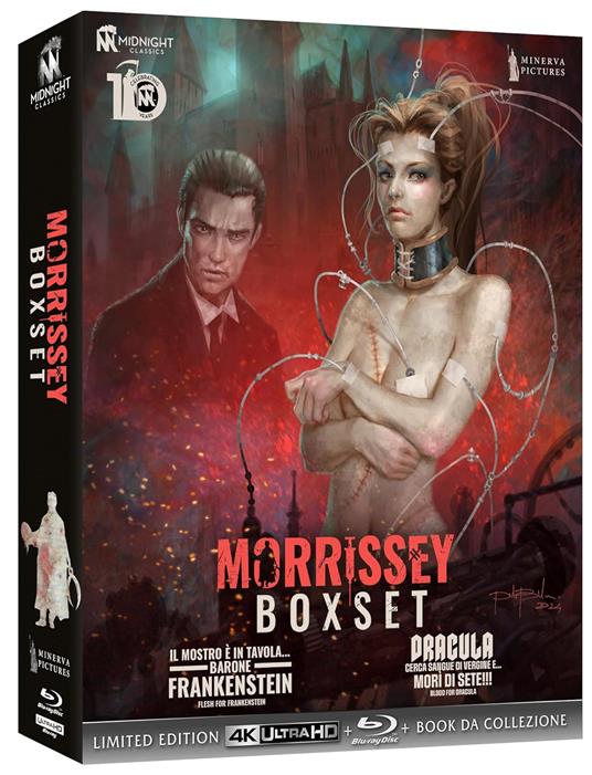 Paul Morrissey Boxset - Limited Edition (2 4K Ultra HD + 2  Blu-ray + 2 Bonus Disc + Booklet) di Paul Morrissey - Blu-ray + Blu-ray Ultra HD 4K - 3