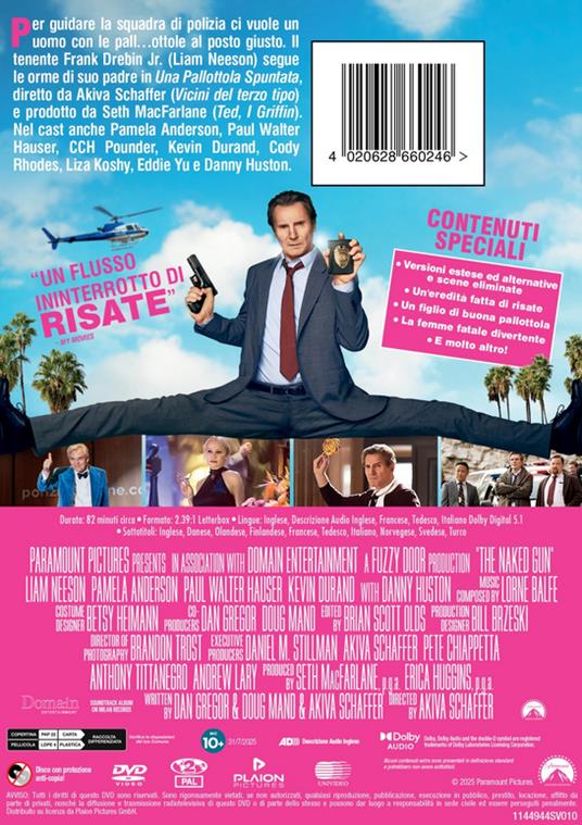 Una Pallottola Spuntata (2025) (DVD) di Akiva Schaffer - DVD - 2