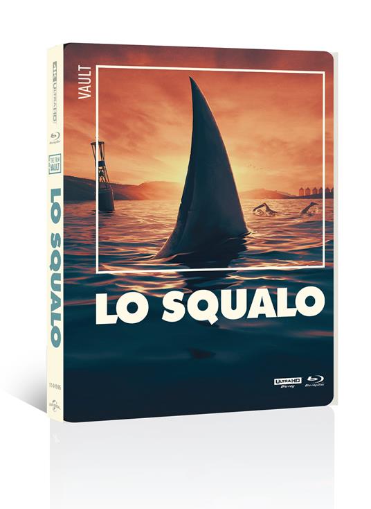 Lo squalo. Vault Edition. Steelbook (Blu-ray + Blu-ray Ultra HD 4K) di Steven Spielberg - Blu-ray + Blu-ray Ultra HD 4K