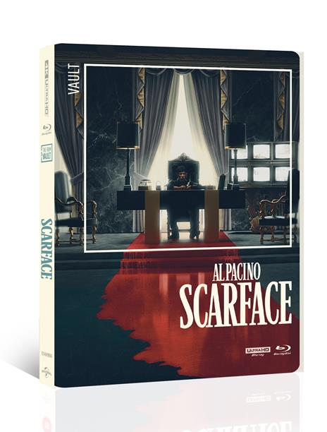 Scarface. Vault Edition. Steelbook (Blu-ray + Blu-ray Ultra HD 4K) di Brian De Palma - Blu-ray + Blu-ray Ultra HD 4K