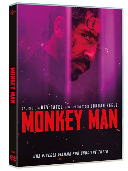 Monkey Man (DVD) di Dev Patel - DVD