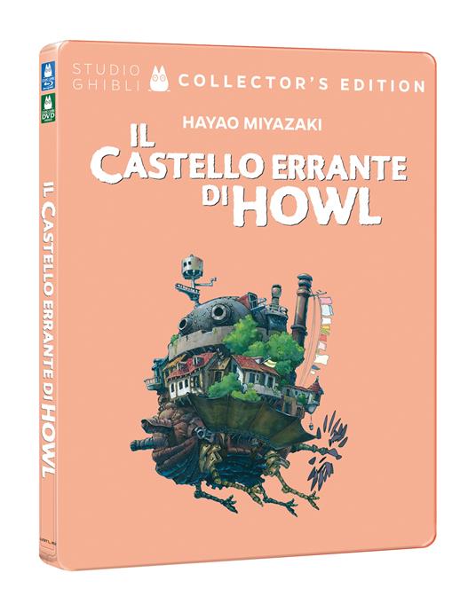 Il castello errante di Howl. Steelbook (DVD + Blu-ray) di Hayao Miyazaki -  DVD + Blu-ray