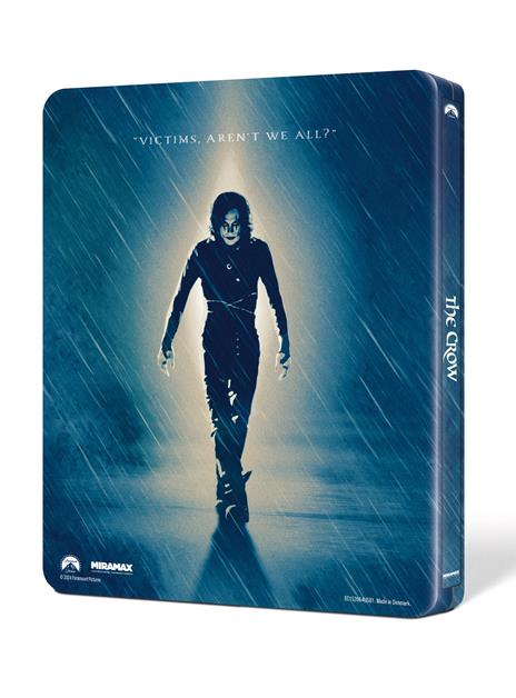 Il corvo. Steelbook blu 30mo Anniversario (Blu-ray + Blu-ray Ultra HD 4K) di Alex Proyas - Blu-ray + Blu-ray Ultra HD 4K - 4