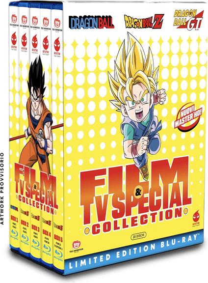Dragon Ball Film Collection (20 Blu-Ray) di Kazuhito Kikuchi,Osamu Kasai,Daisuke Nishio,Shigeyasu Yamauchi,Ueda,Yoshihiro Ueda,Kazuhisa Takenouchi,Mitsuo Hashimoto