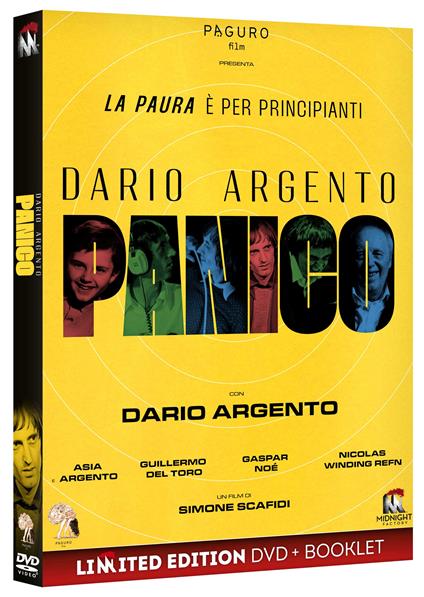 Dario Argento Panico (DVD) di Simone Scafidi - DVD