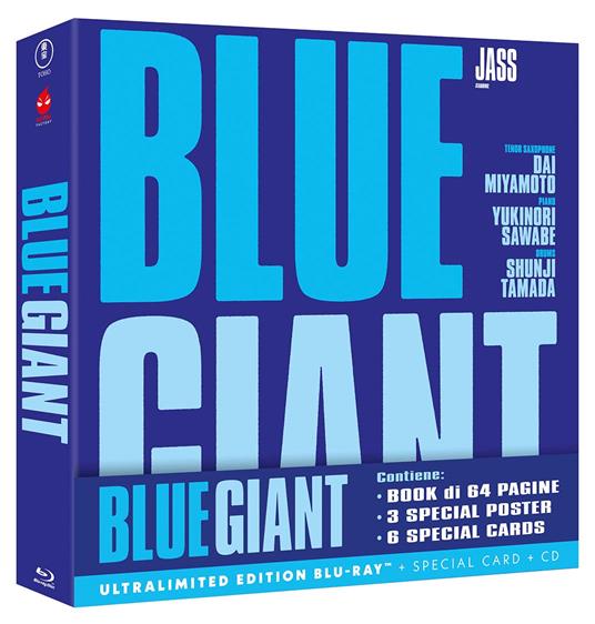 Blue Giant (Edizione Ultra Limited) (Blu-Ray + Cd + Cards + Booklet + Poster) di Yuzuru Tachikawa - Blu-ray