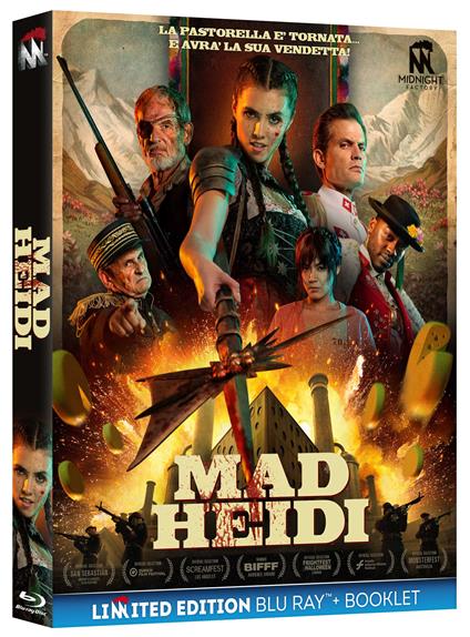 Mad Heidi (Blu-ray) di Johannes Hartmann,Sandro Klopfstein - Blu-ray