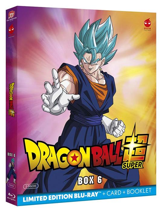 Dragon Ball Super Box 6 (3 Blu-ray) di Kohei Hatano,Ryota Nakamura,Tatsuya Nagamine - Blu-ray